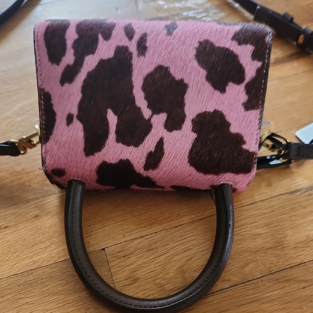 BY FAR Pink and Brown Mini Bag - Picture 2 of 4